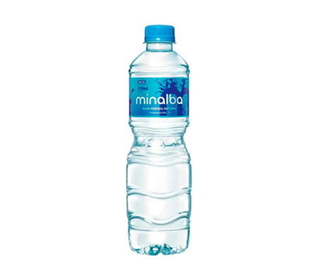 Água mineral sem gás